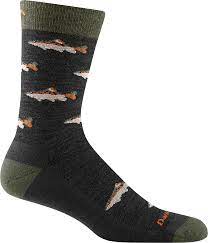 Darn Tough M's Spey Fly Crew Lightweight Lifestyle Sock