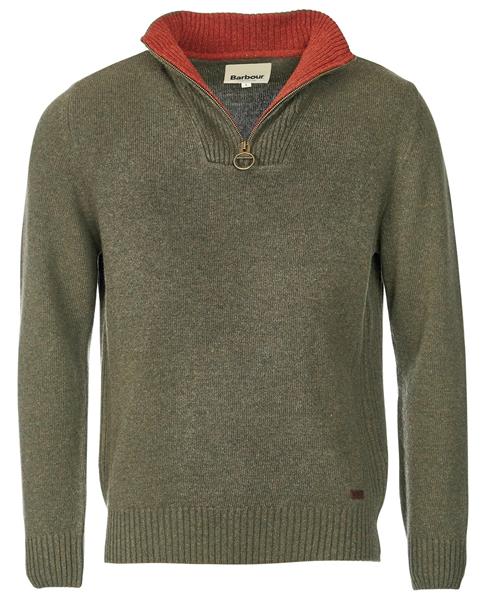 Barbour Nelson Essential Half-Zip Sweater M's